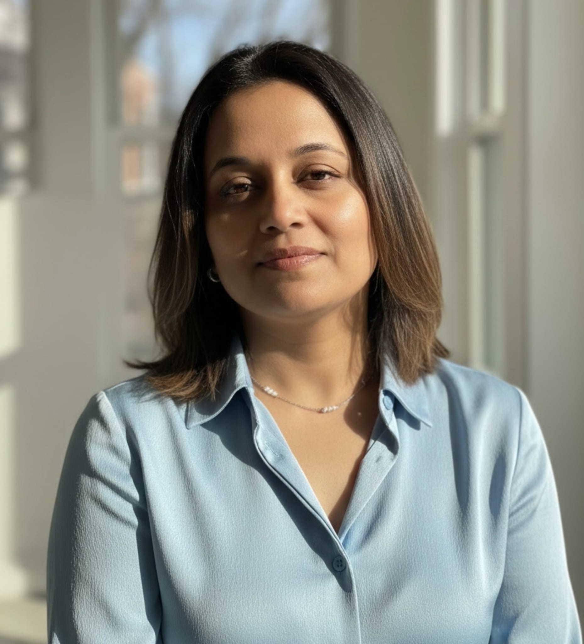 Portrait of Ashifa Alibhai, wedding officiant